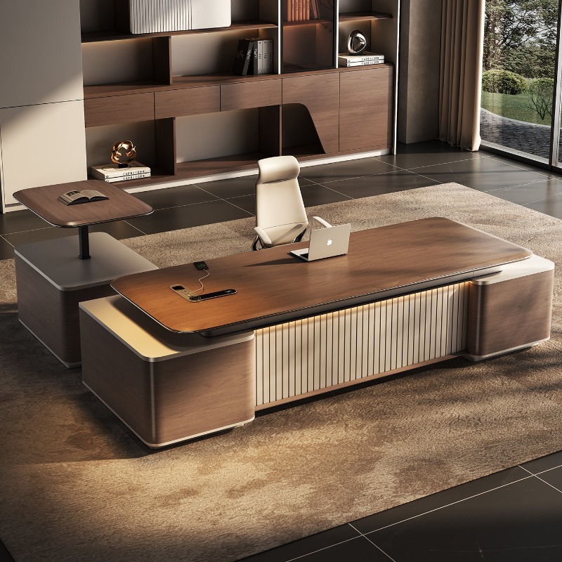 Office Furniture Custom - Bureau de direction haut de gamme,