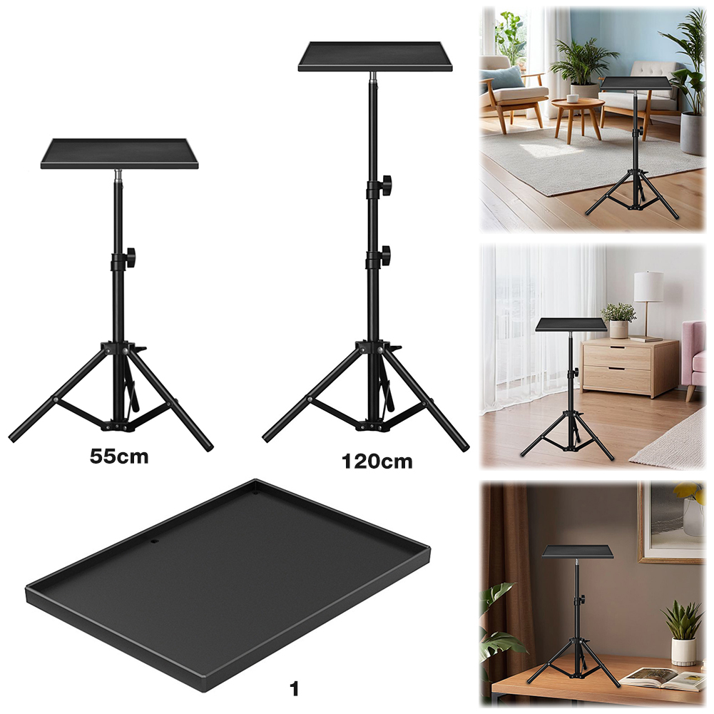 Adjustable Laptop Table - Support trépied universel pour projecteur portable,