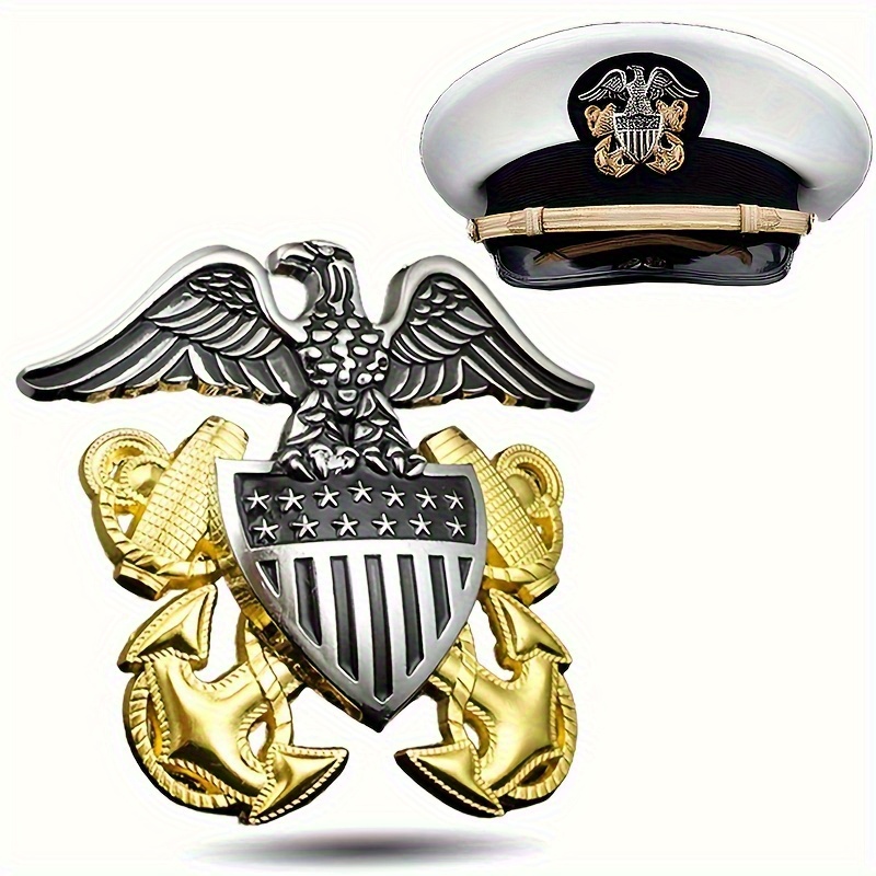 Office Furniture Plan - Badge de chapeau d'officier de la