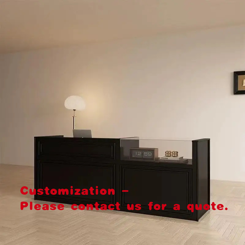 Office Furniture Custom - Bureau d'accueil moderne sur mesure pour