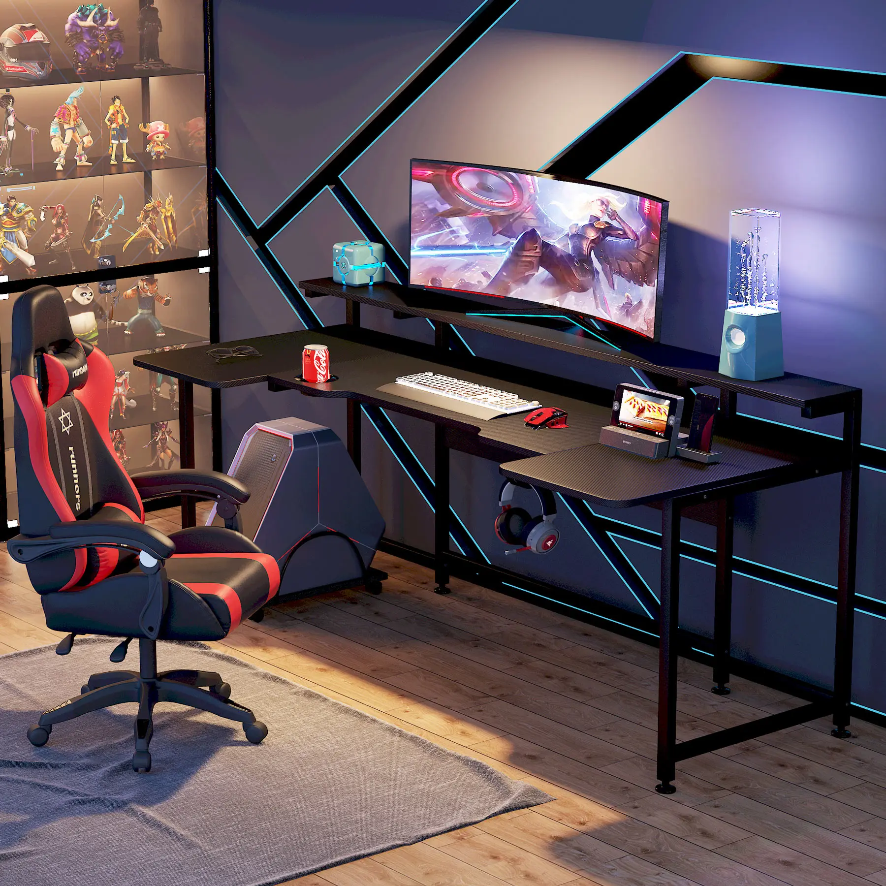 Office Furniture Usa - Table de jeu de bureau d'ordinateur