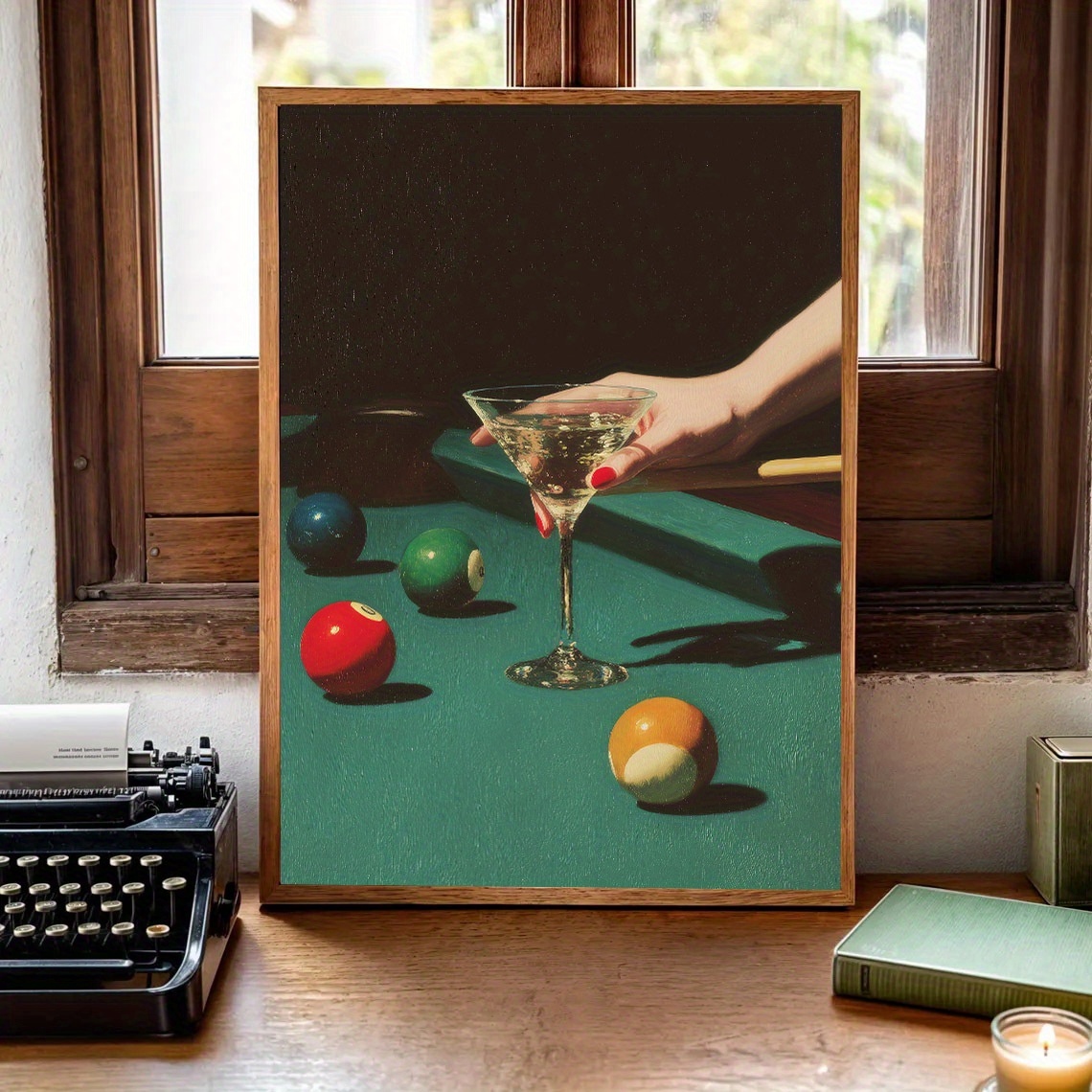 1 affiche vintage de billard,  - Office Furniture Loft avis et prix
