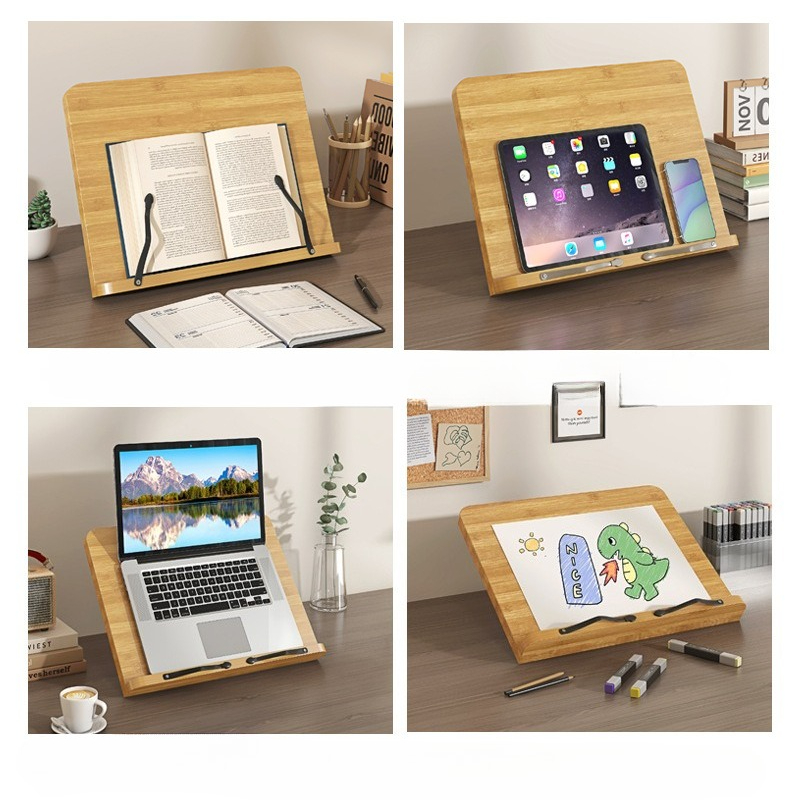 Support de lecture en bois, su - Adjustable Laptop Table avis et prix