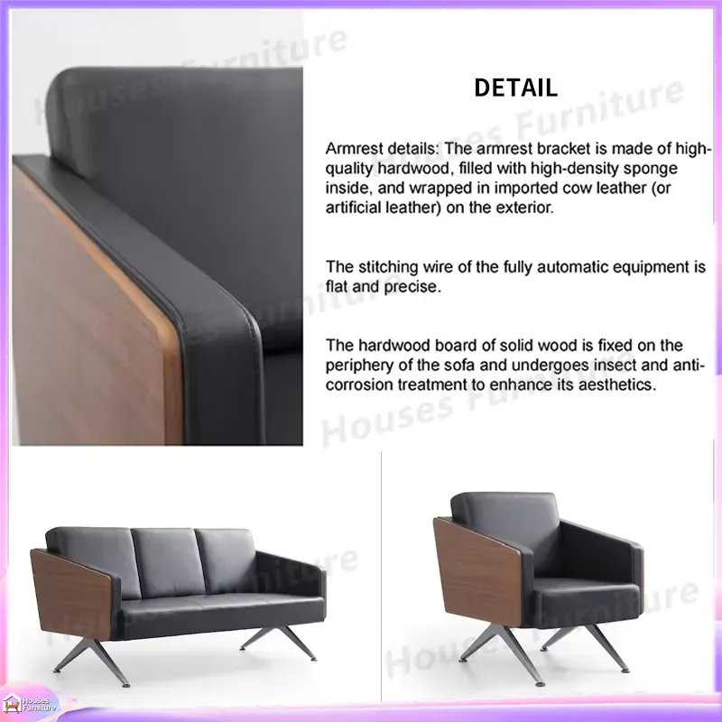 Canapé de bureau moderne 3 pla - Office Furniture Custom avis et prix