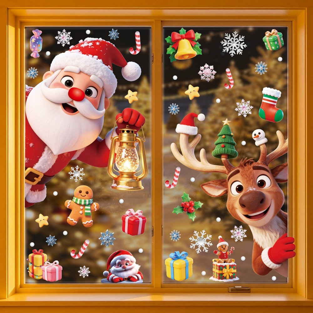 Autocollants de Noël statiques - Office Furniture Loft avis et prix