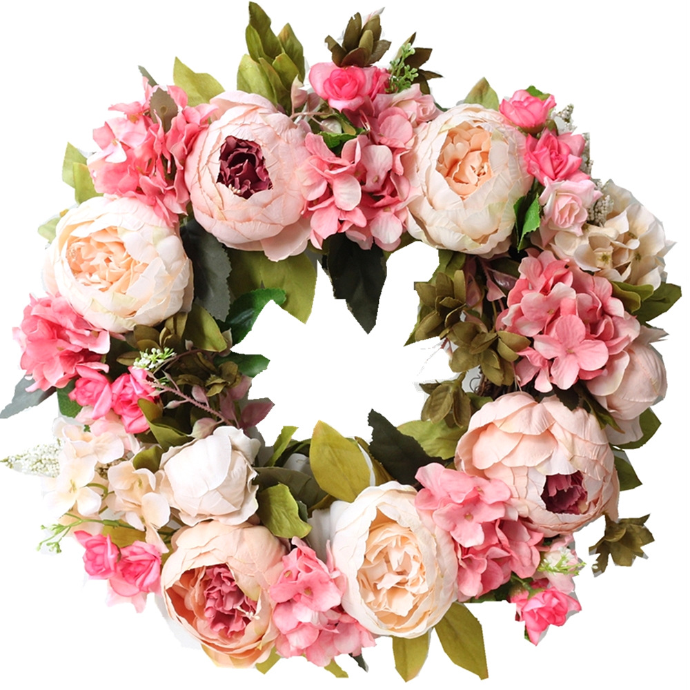 Guirlande de pivoines artifici - Conference Table Round avis et prix