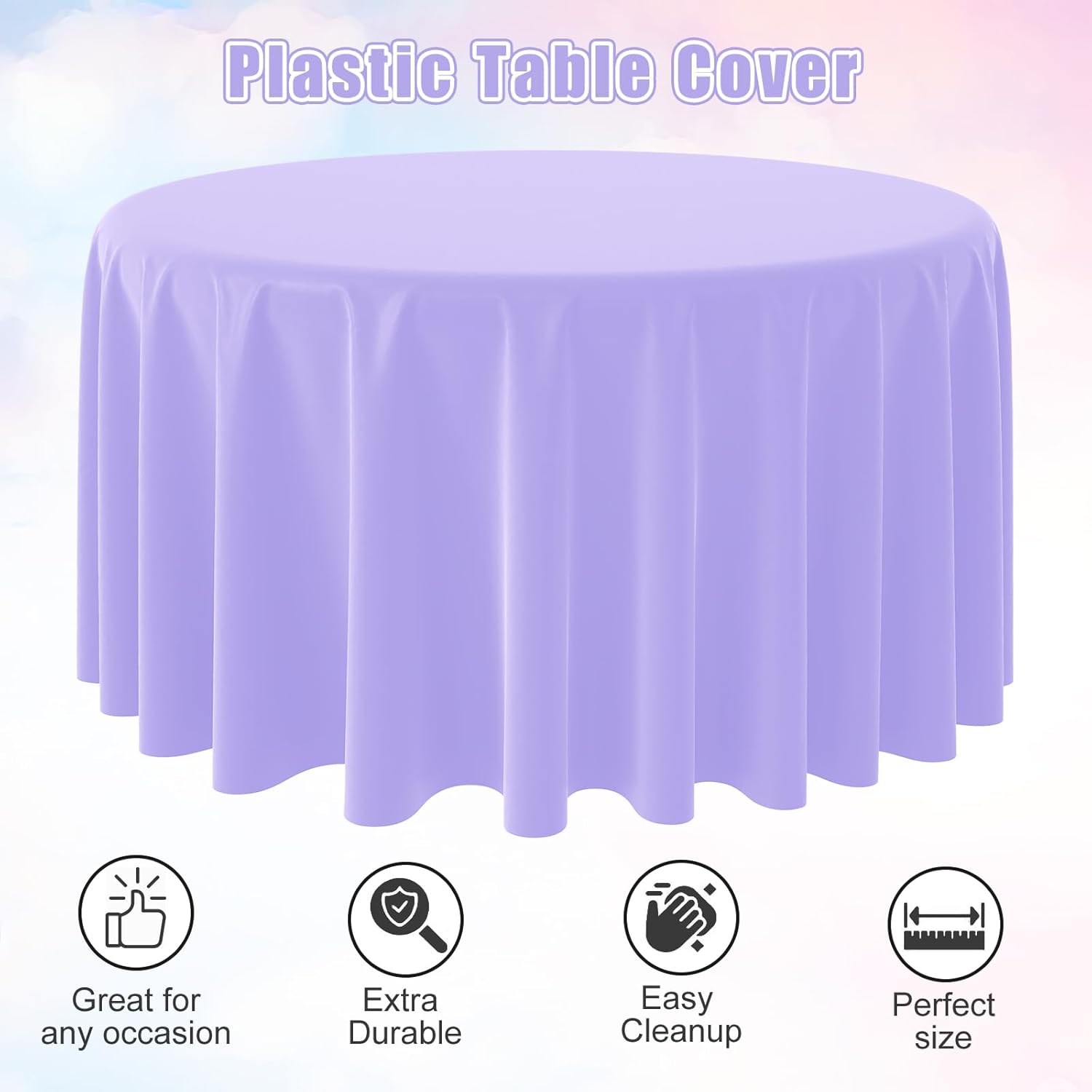 Nappe ronde jetable de couleur - Conference Table Round avis et prix