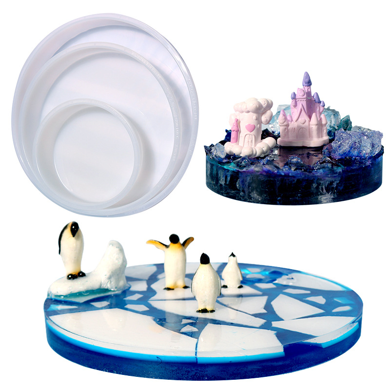 Grand plateau rond en résine U - Conference Table Round avis et prix