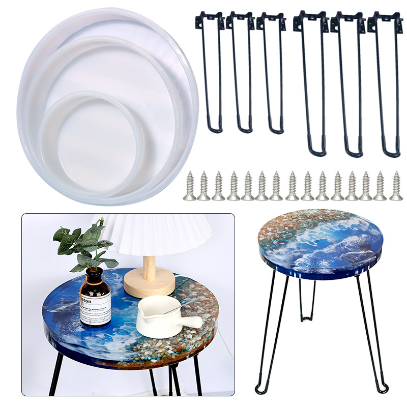 Grand plateau rond en résine U - Conference Table Round avis et prix