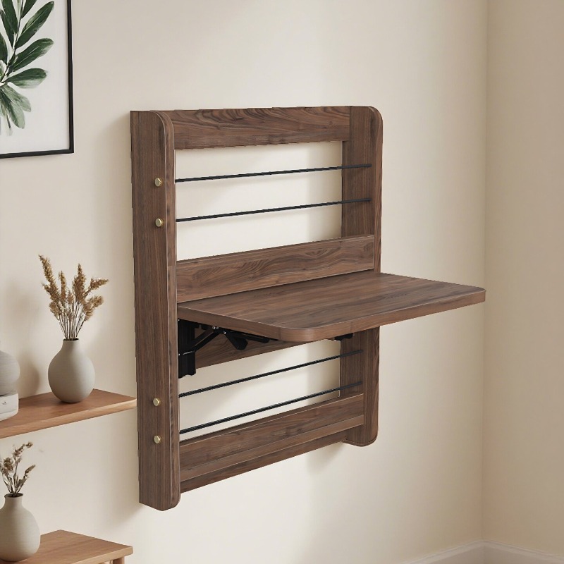 Bureau mural pliable en bois,  - Wall Mounted Desk Fold avis et prix