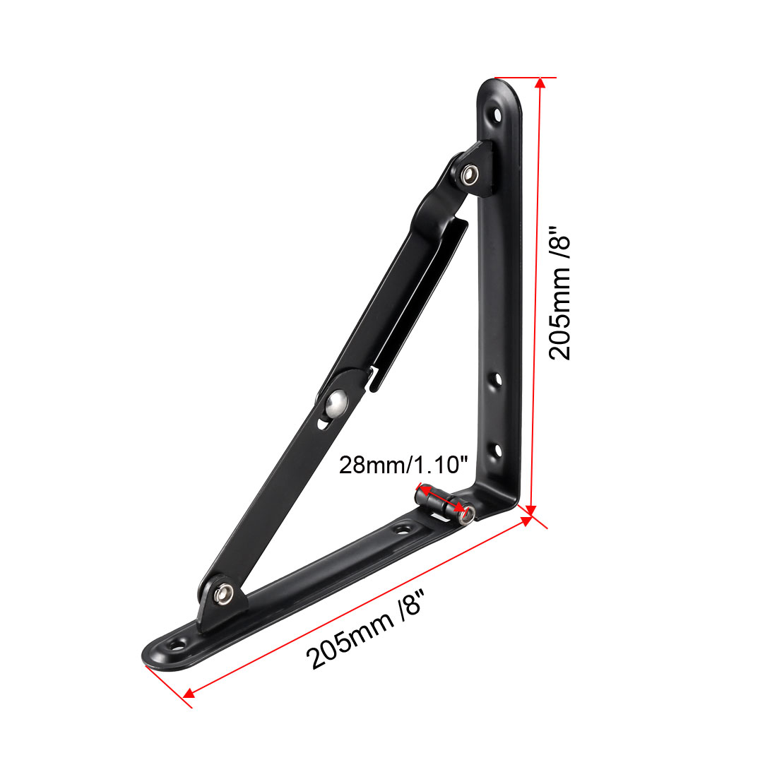 1/2/3 pièces Support pliant 6  - Wall Mounted Desk Fold avis et prix