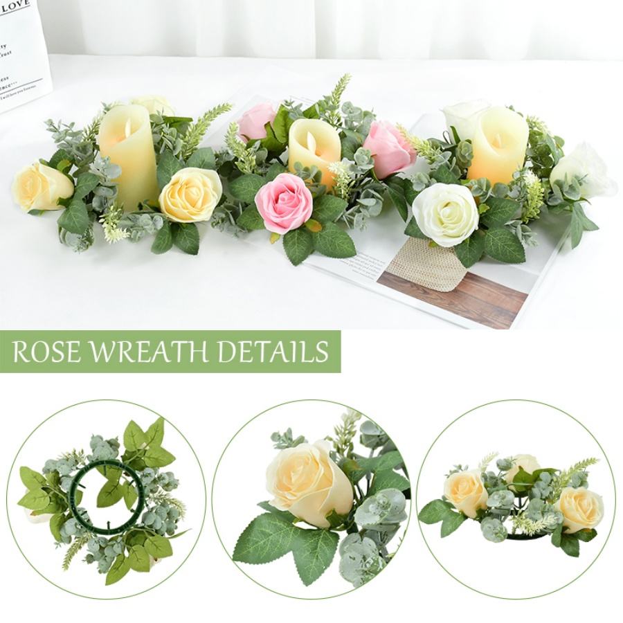 Guirlande florale en forme de  - Conference Table Round avis et prix