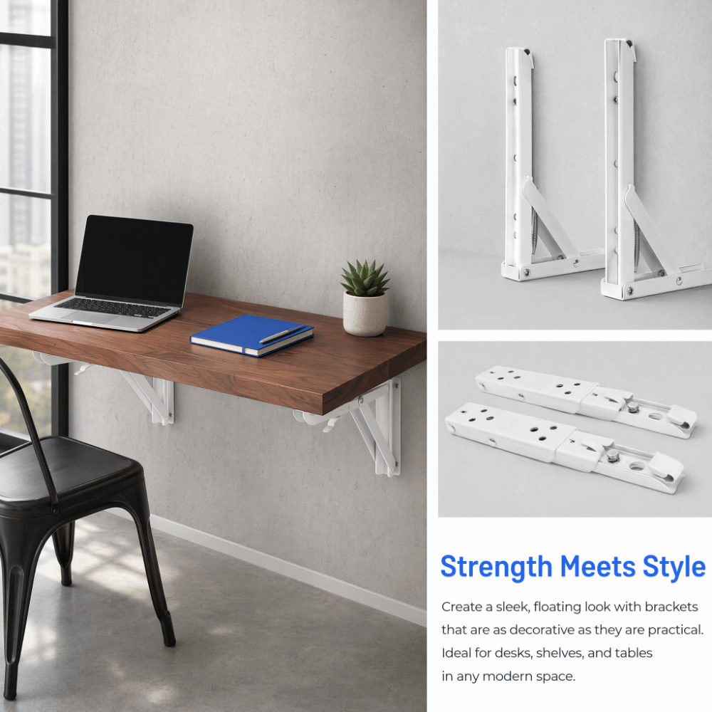 Support d'étagère en acier lam - Wall Mounted Desk Fold avis et prix