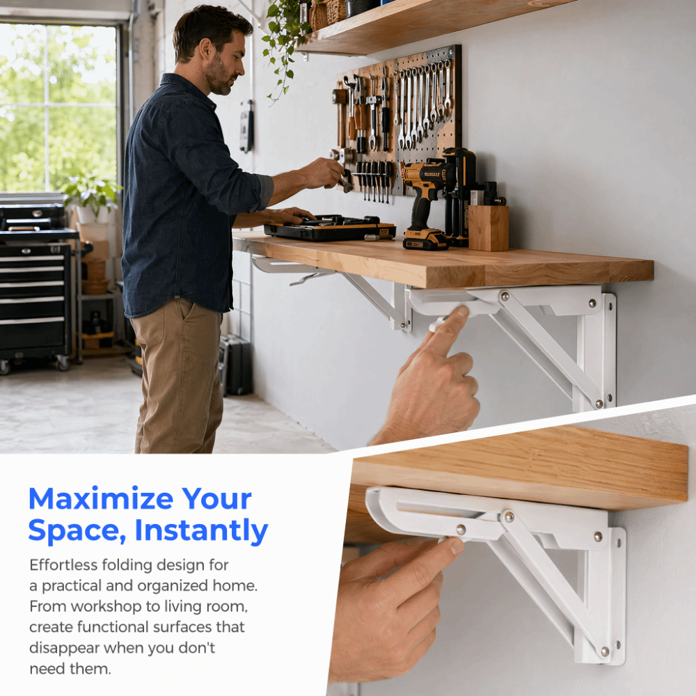 Support d'étagère en acier lam - Wall Mounted Desk Fold avis et prix
