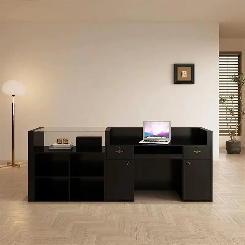 Bureau d'accueil moderne sur m - Office Furniture Custom avis et prix